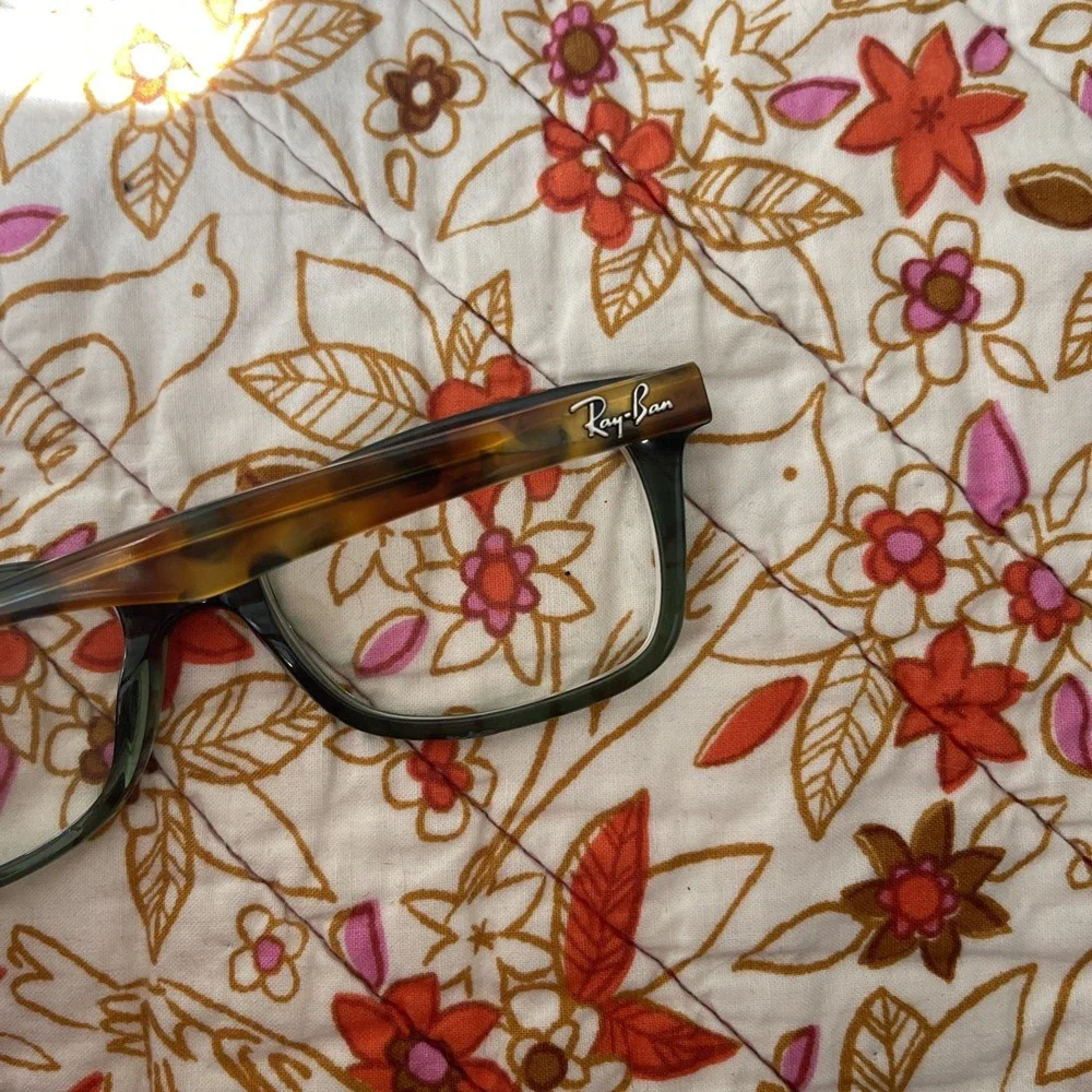 Ray Ban RB5228 5630 Eyeglasses 50-17-140 Polished Green FRAMES ONLY